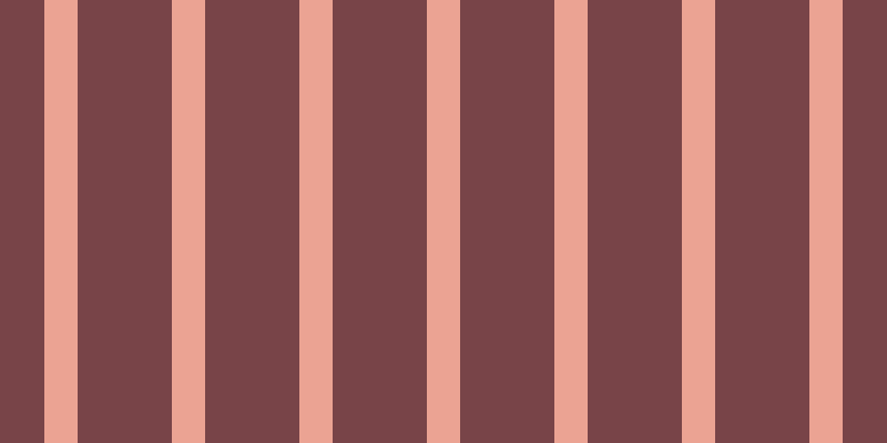 #4e070c (75%), #eba393 vertical lines, thirty pixels wide, eighty-five pixels apart