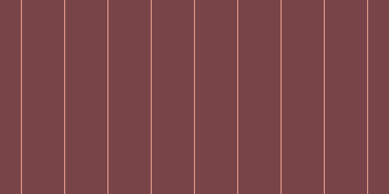 #4e070c (75%), #eba393 vertical lines, two pixels wide, eighty-seven pixels apart