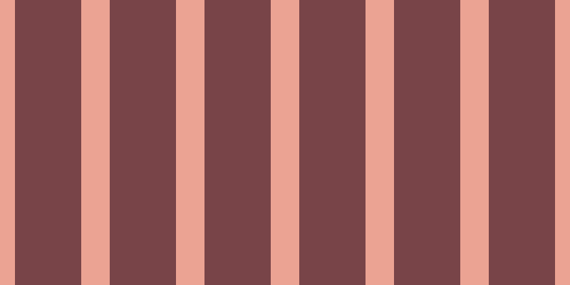 #4e070c (75%), #eba393 vertical lines, forty pixels wide, ninety-three pixels apart