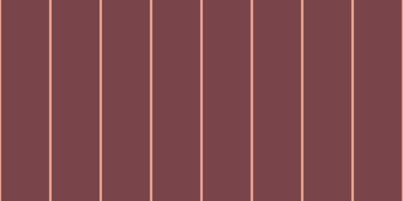 #4e070c (75%), #eba393 vertical lines, five pixels wide, ninety-five pixels apart