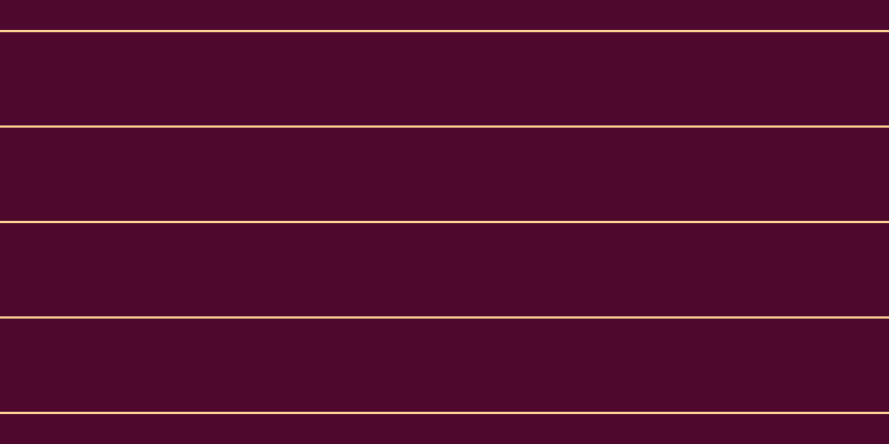 #4e072d, #fcd393 horizontal lines, two pixels wide, eighty-four pixels apart