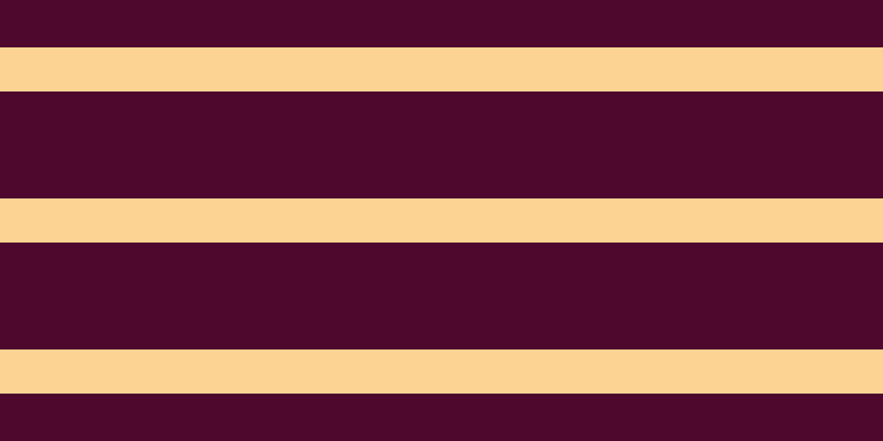 #4e072d, #fcd393 horizontal lines, forty pixels wide, ninety-seven pixels apart