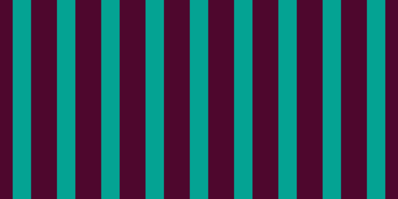 #4e072d, #04a393 vertical lines, thirty-seven pixels wide, fifty-two pixels apart