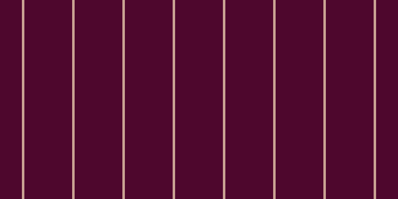 #4e072d, #caa393 vertical lines, five pixels wide, ninety-six pixels apart