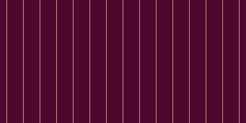 #4e072d, #eba393 vertical lines, two pixels wide, fifty-two pixels apart
