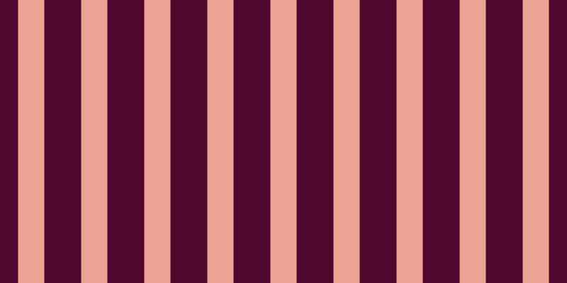 #4e072d, #eba393 vertical lines, thirty-seven pixels wide, fifty-two pixels apart