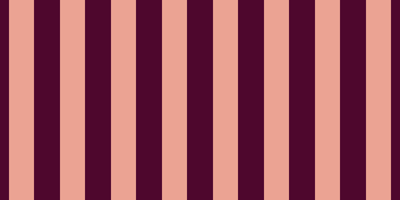 #4e072d, #eba393 vertical lines, fifty pixels wide, fifty-two pixels apart