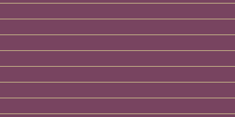 #4e072d (75%), #dbd393 horizontal lines, two pixels wide, fifty-two pixels apart