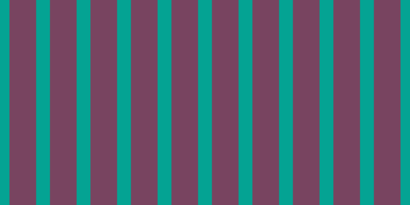 #4e072d (75%), #04a393 vertical lines, twenty-seven pixels wide, fifty-two pixels apart