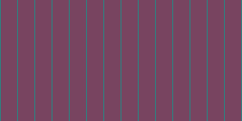 #4e072d (75%), #04a393 vertical lines, two pixels wide, fifty-five pixels apart