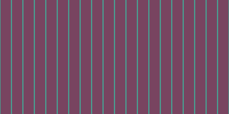 #4e072d (75%), #46a393 vertical lines, four pixels wide, thirty-six pixels apart