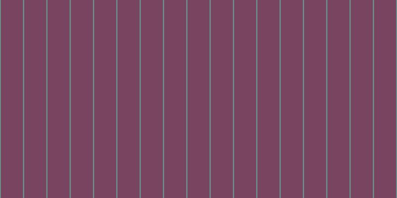 #4e072d (75%), #67a393 vertical lines, two pixels wide, forty-five pixels apart