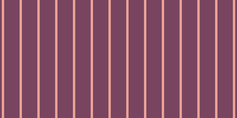 #4e072d (75%), #eba393 vertical lines, eight pixels wide, fifty-two pixels apart