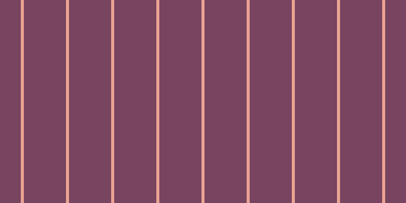 #4e072d (75%), #eba393 vertical lines, six pixels wide, eighty-three pixels apart