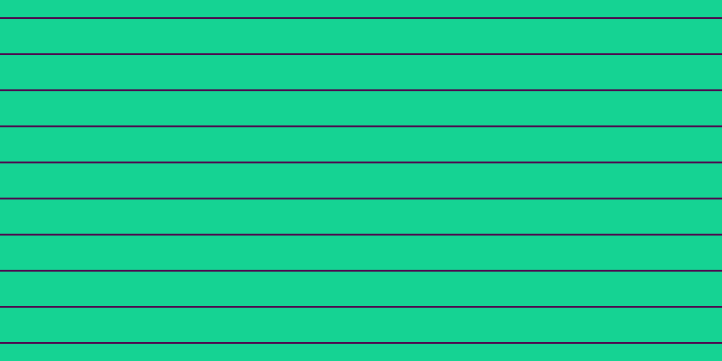 #4e074e, #15d393 horizontal lines, thirty-eight pixels wide, two pixels apart