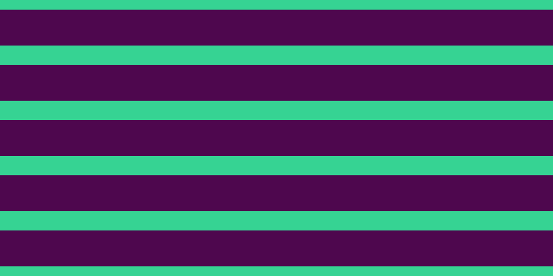 #4e074e, #36d393 horizontal lines, twenty-eight pixels wide, fifty-two pixels apart