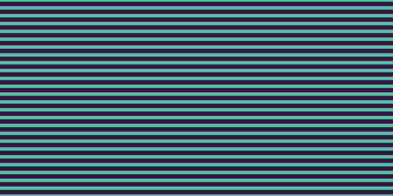 #4e074e, #36d393 horizontal lines, seven pixels wide, nine pixels apart