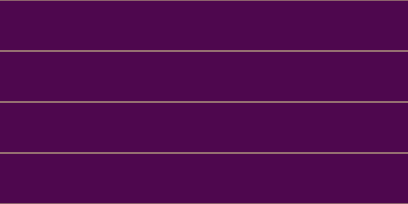 #4e074e, #dbd393 horizontal lines, two pixels wide, ninety-eight pixels apart