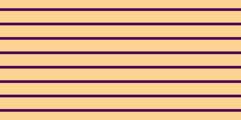 #4e074e, #fcd393 horizontal lines, thirty-nine pixels wide, nine pixels apart