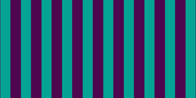 #4e074e, #04a393 vertical lines, forty-one pixels wide, forty-three pixels apart