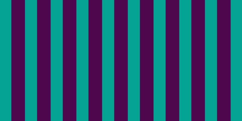 #4e074e, #04a393 vertical lines, forty pixels wide, forty-five pixels apart