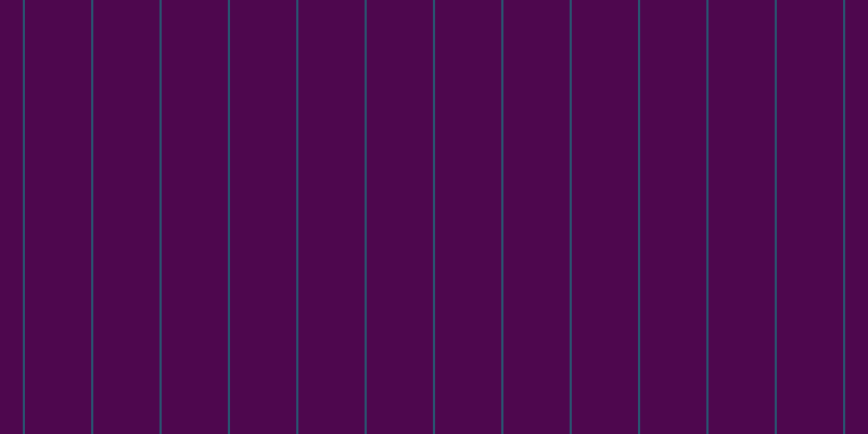#4e074e, #04a393 vertical lines, one pixels wide, sixty-two pixels apart