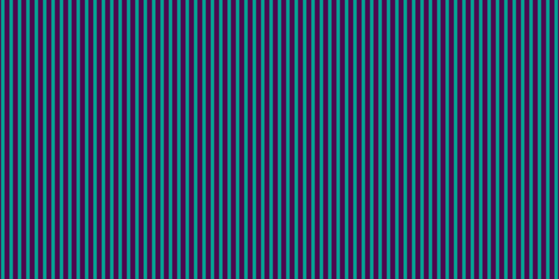 #4e074e, #04a393 vertical lines, five pixels wide, seven pixels apart