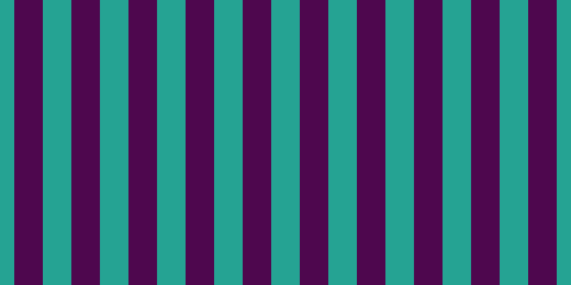 #4e074e, #25a393 vertical lines, forty pixels wide, forty pixels apart