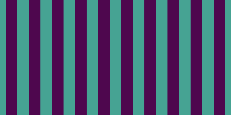 #4e074e, #46a393 vertical lines, forty pixels wide, forty pixels apart