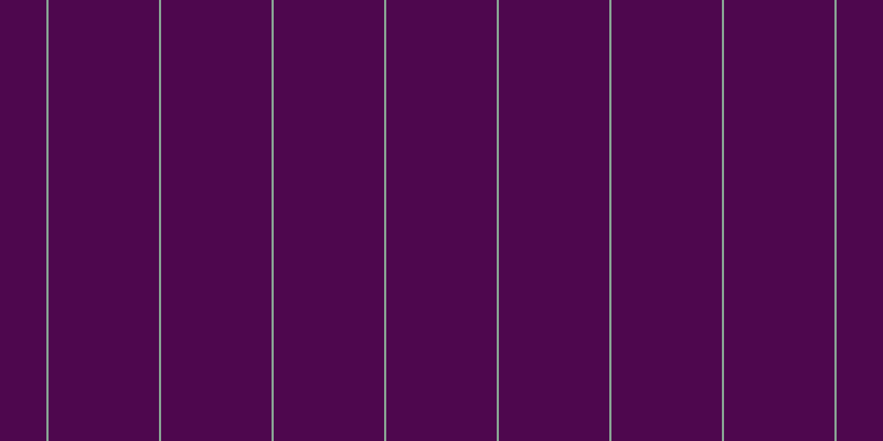 #4e074e, #88a393 vertical lines, two pixels wide, one hundred pixels apart