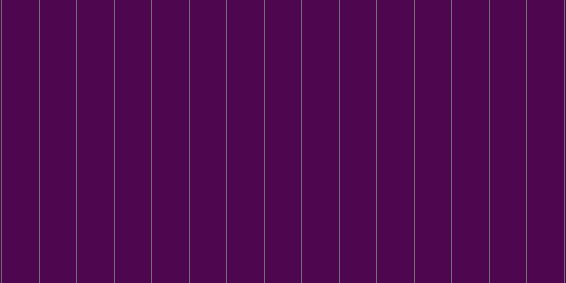 #4e074e, #88a393 vertical lines, one pixels wide, fifty-two pixels apart