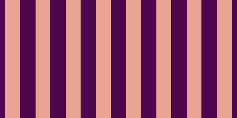 #4e074e, #eba393 vertical lines, fifty pixels wide, fifty-two pixels apart