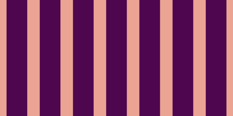 #4e074e, #eba393 vertical lines, forty-three pixels wide, seventy-one pixels apart