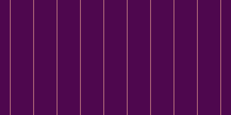#4e074e, #eba393 vertical lines, two pixels wide, seventy-nine pixels apart