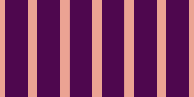 #4e074e, #eba393 vertical lines, forty pixels wide, ninety-three pixels apart