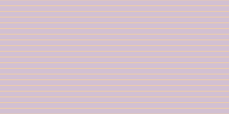 #4e074e (25%), #fcd393 horizontal lines, two pixels wide, eighteen pixels apart