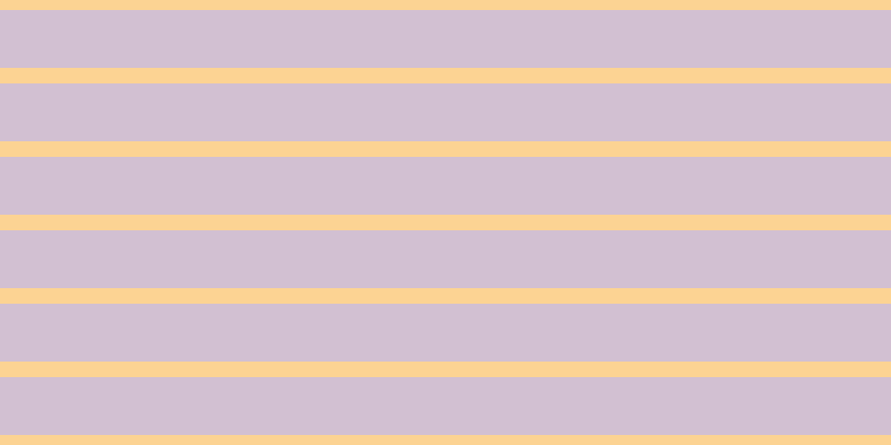 #4e074e (25%), #fcd393 horizontal lines, fourteen pixels wide, fifty-two pixels apart