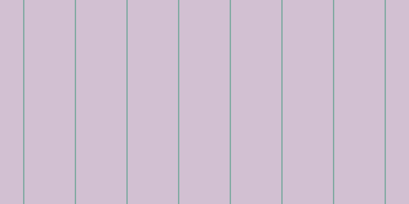 #4e074e (25%), #67a393 vertical lines, two pixels wide, ninety-nine pixels apart