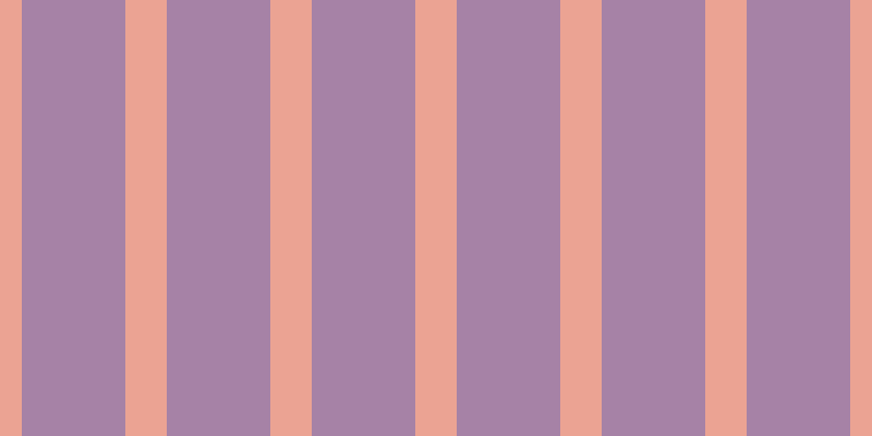 #4e074e (50%), #eba393 vertical lines, thirty-eight pixels wide, ninety-five pixels apart