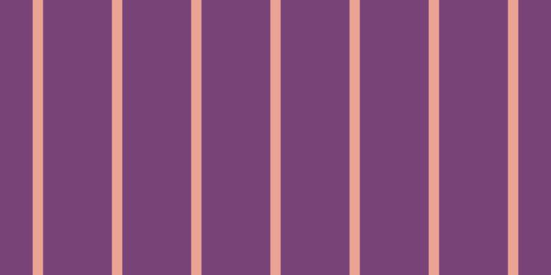 #4e074e (75%), #eba393 vertical lines, fifteen pixels wide, one hundred pixels apart