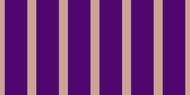 #4e076f, #caa393 vertical lines, thirty-eight pixels wide, ninety-five pixels apart