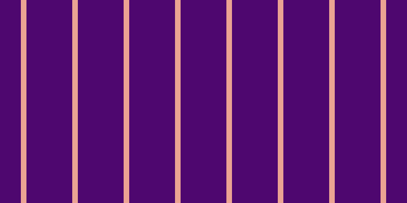 #4e076f, #eba393 vertical lines, eleven pixels wide, ninety pixels apart