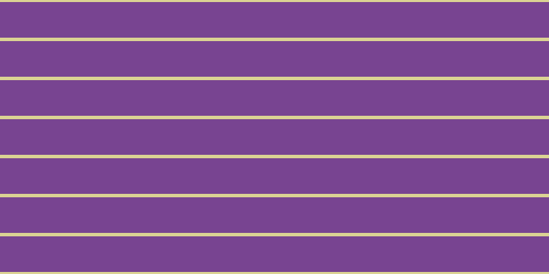 #4e076f (75%), #dbd393 horizontal lines, five pixels wide, fifty-two pixels apart