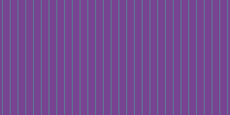 #4e076f (75%), #46a393 vertical lines, two pixels wide, twenty-five pixels apart