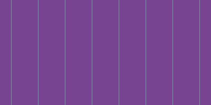 #4e076f (75%), #67a393 vertical lines, two pixels wide, one hundred pixels apart