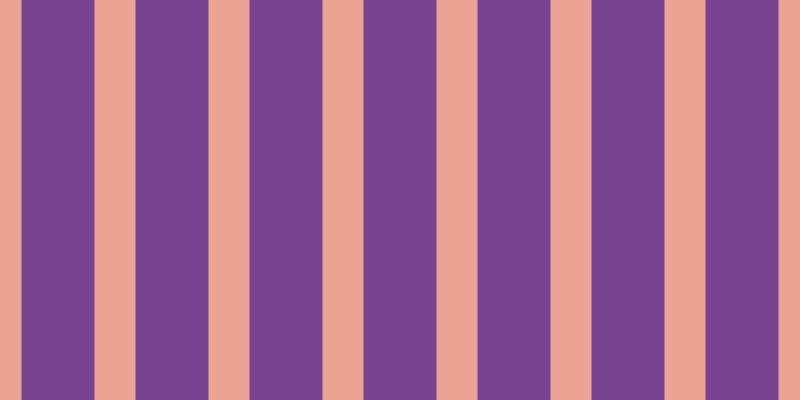 #4e076f (75%), #eba393 vertical lines, forty-one pixels wide, seventy-three pixels apart