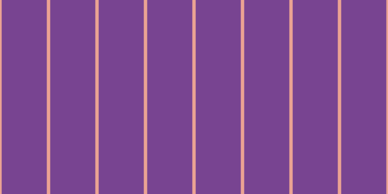 #4e076f (75%), #eba393 vertical lines, seven pixels wide, ninety-three pixels apart
