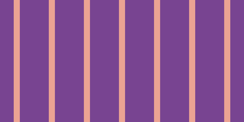 #4e076f (75%), #eba393 vertical lines, twenty pixels wide, ninety-five pixels apart