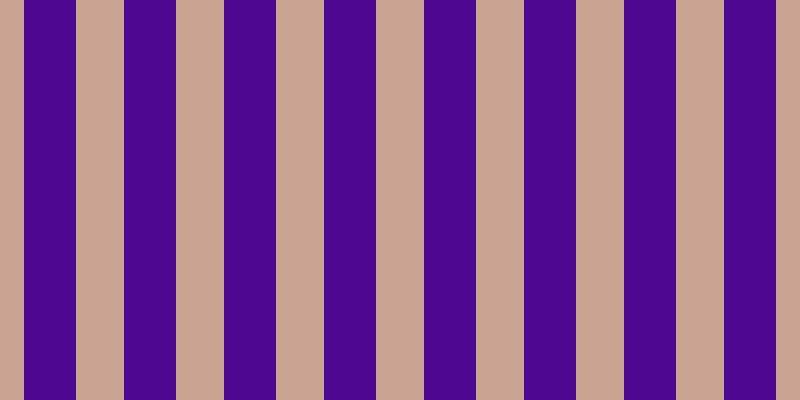 #4e0790, #caa393 vertical lines, forty-eight pixels wide, fifty-two pixels apart