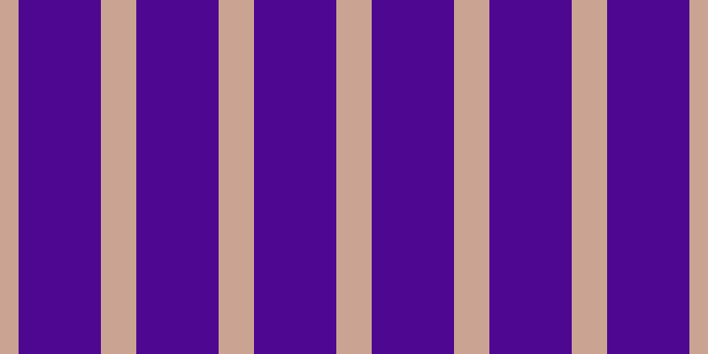 #4e0790, #caa393 vertical lines, forty pixels wide, ninety-three pixels apart